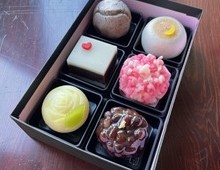 バレンタイン上生菓子　6個入〈冷凍発送〉♥2/4～発送開始